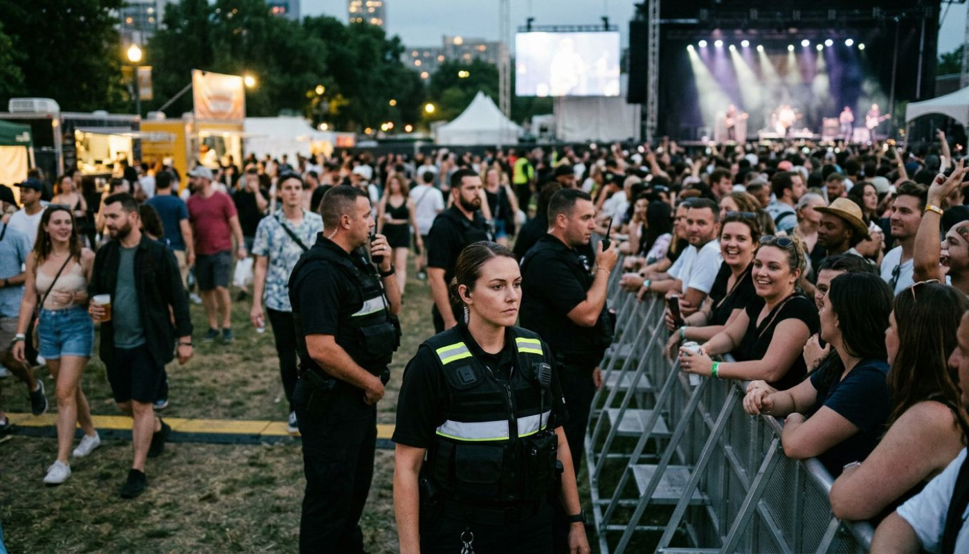 Quand les événements publics redéfinissent les besoins en sécurité privée